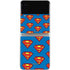 DC Comics Superman Logo Pattern Galaxy Z Flip3 5G Skin